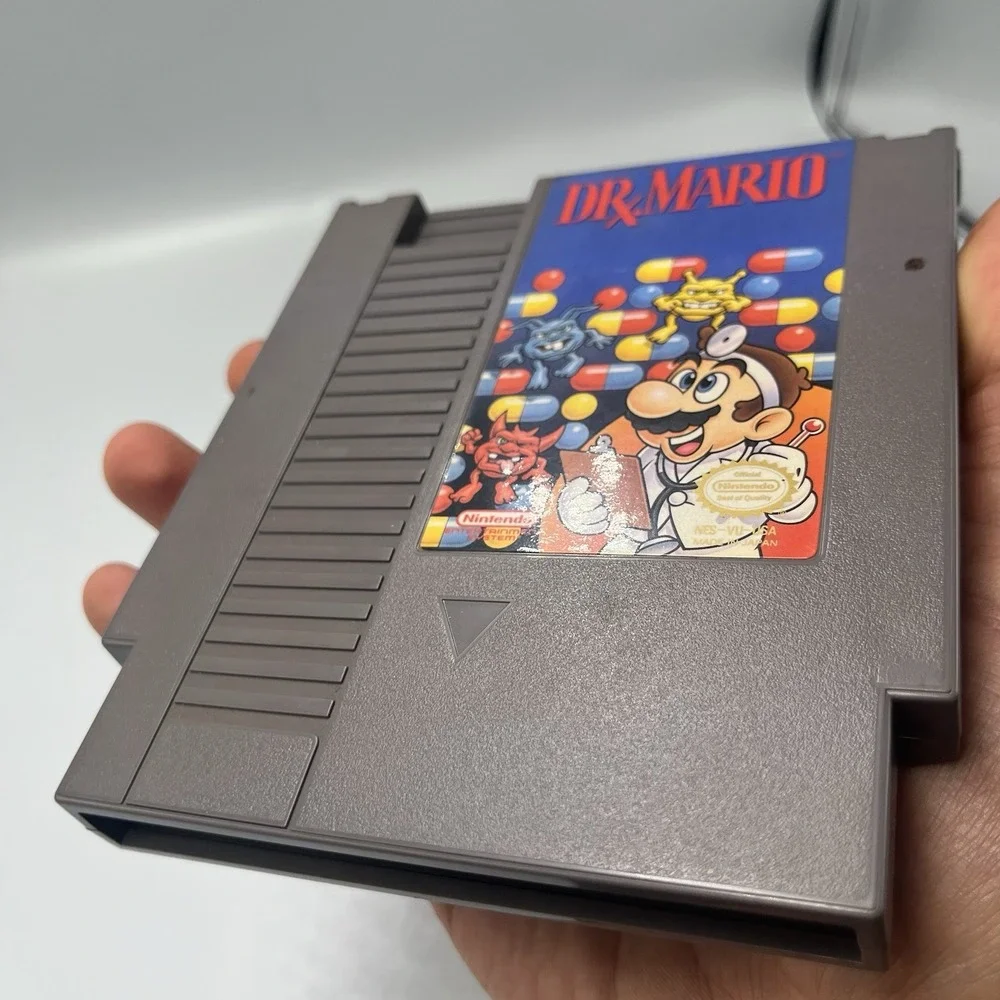 Dr. Mario (Nintendo Entertainment System, 1990) NES Authentic Game Tested